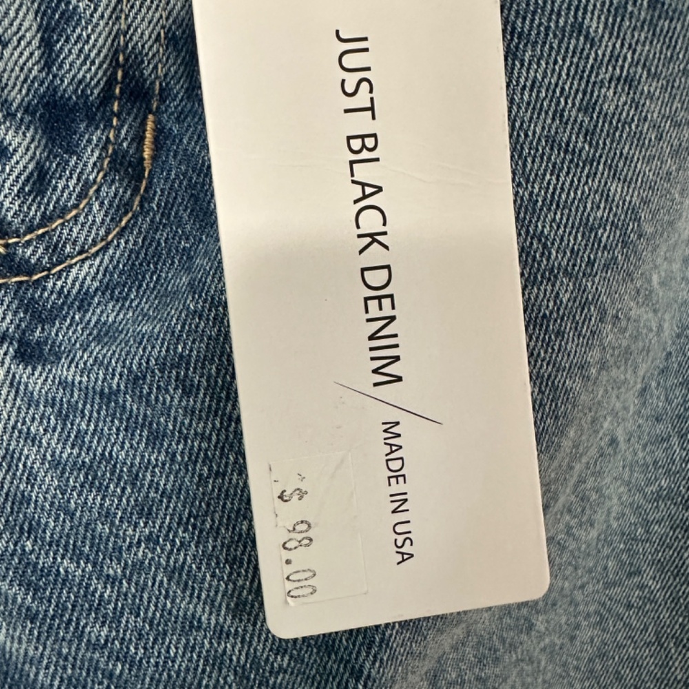 Just Black Denim Jeans - Relaxed Straight - Picture 5 of 5